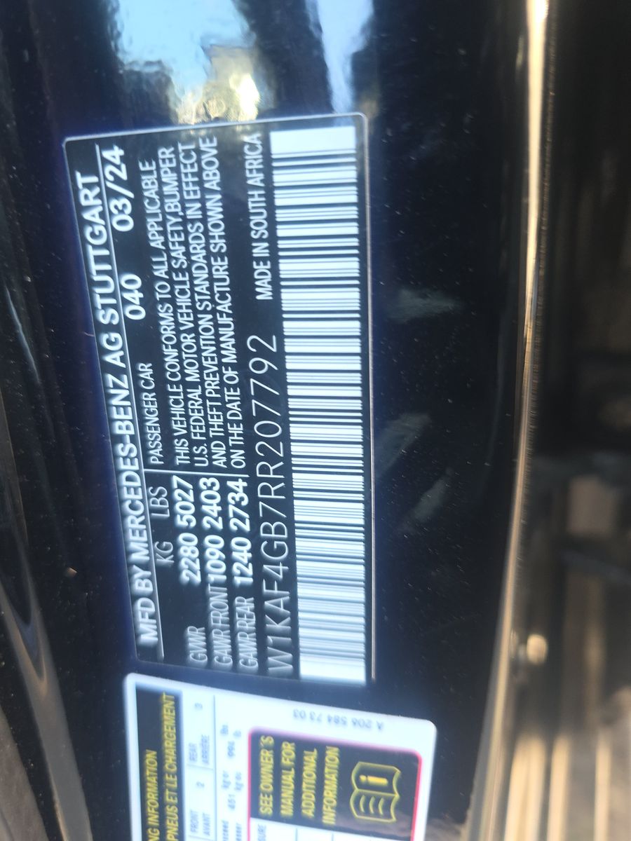 2024 Mercedes-Benz C-Class C 300 RWD