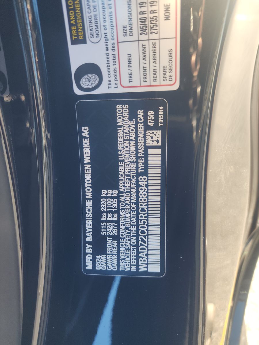 2024 BMW 8 Series 840i RWD