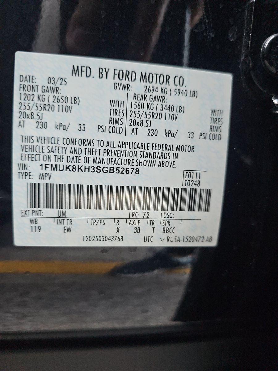 2025 Ford Explorer ST-Line AWD