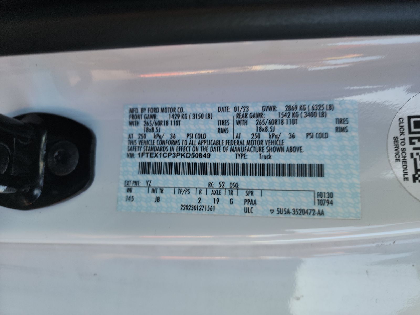 2023 Ford F-150 XL FWD