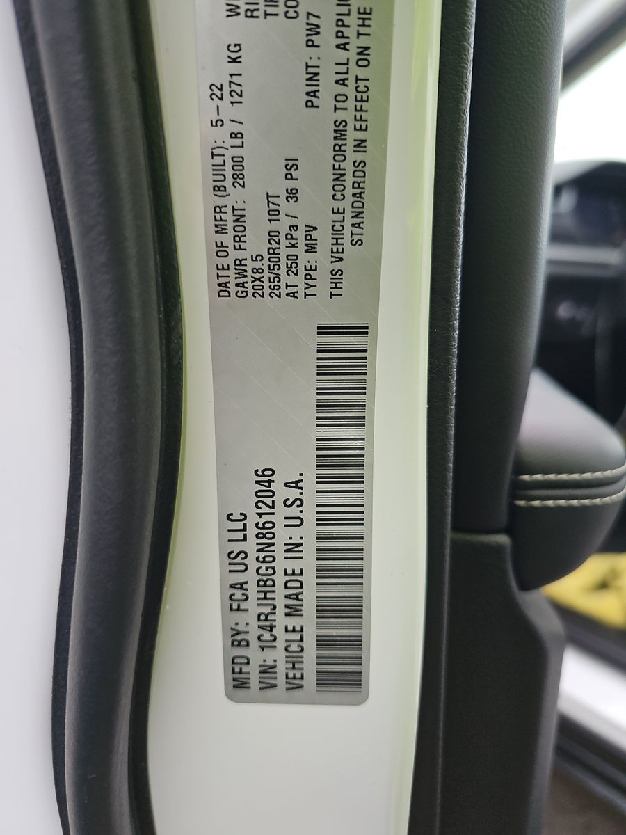 2022 Jeep Grand Cherokee Limited AWD