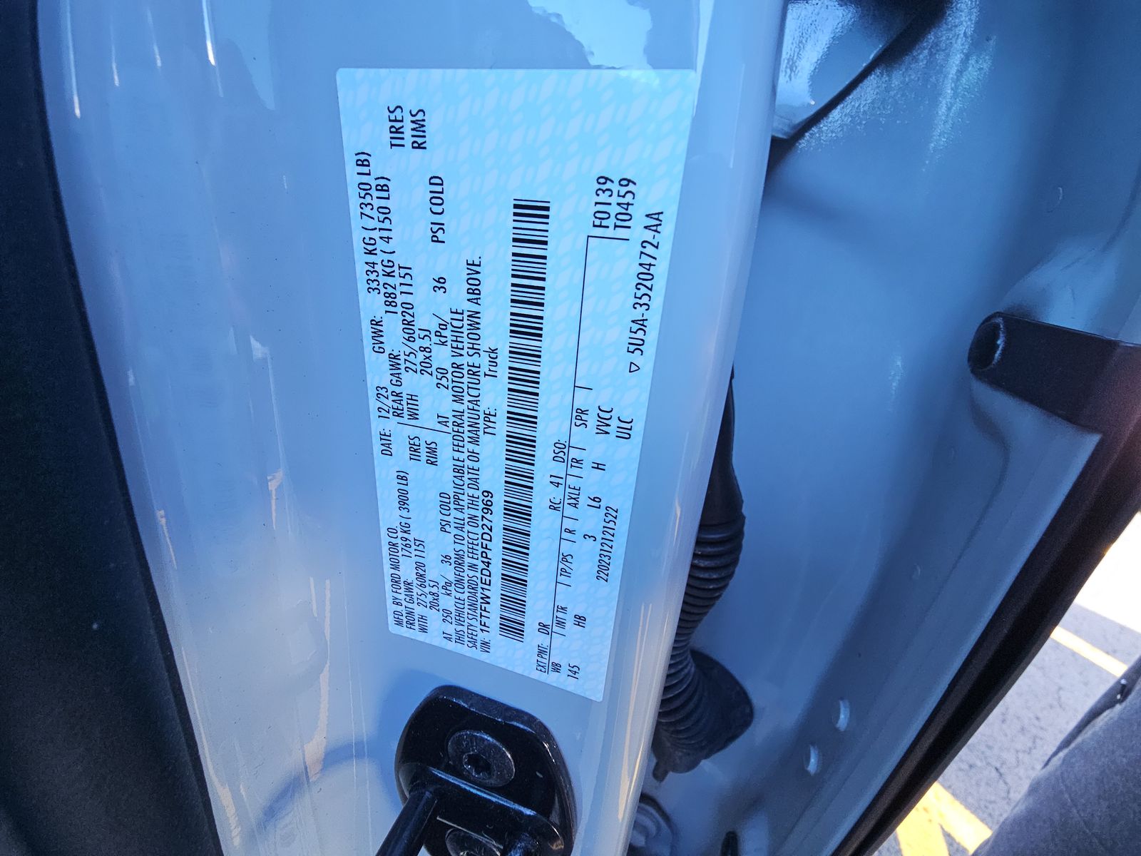 2023 Ford F-150 Hybrid Lariat AWD