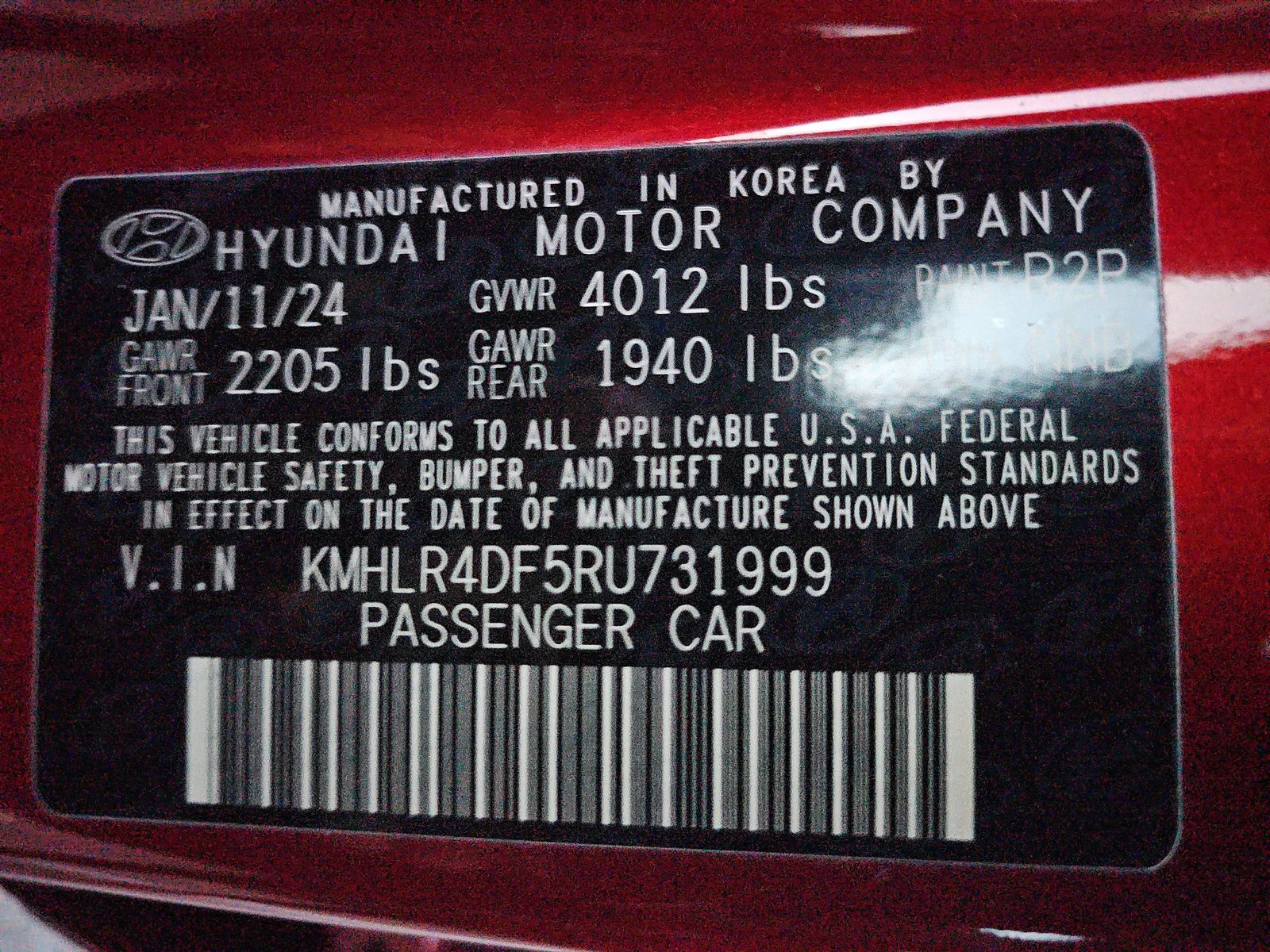 2024 Hyundai Elantra N Line FWD