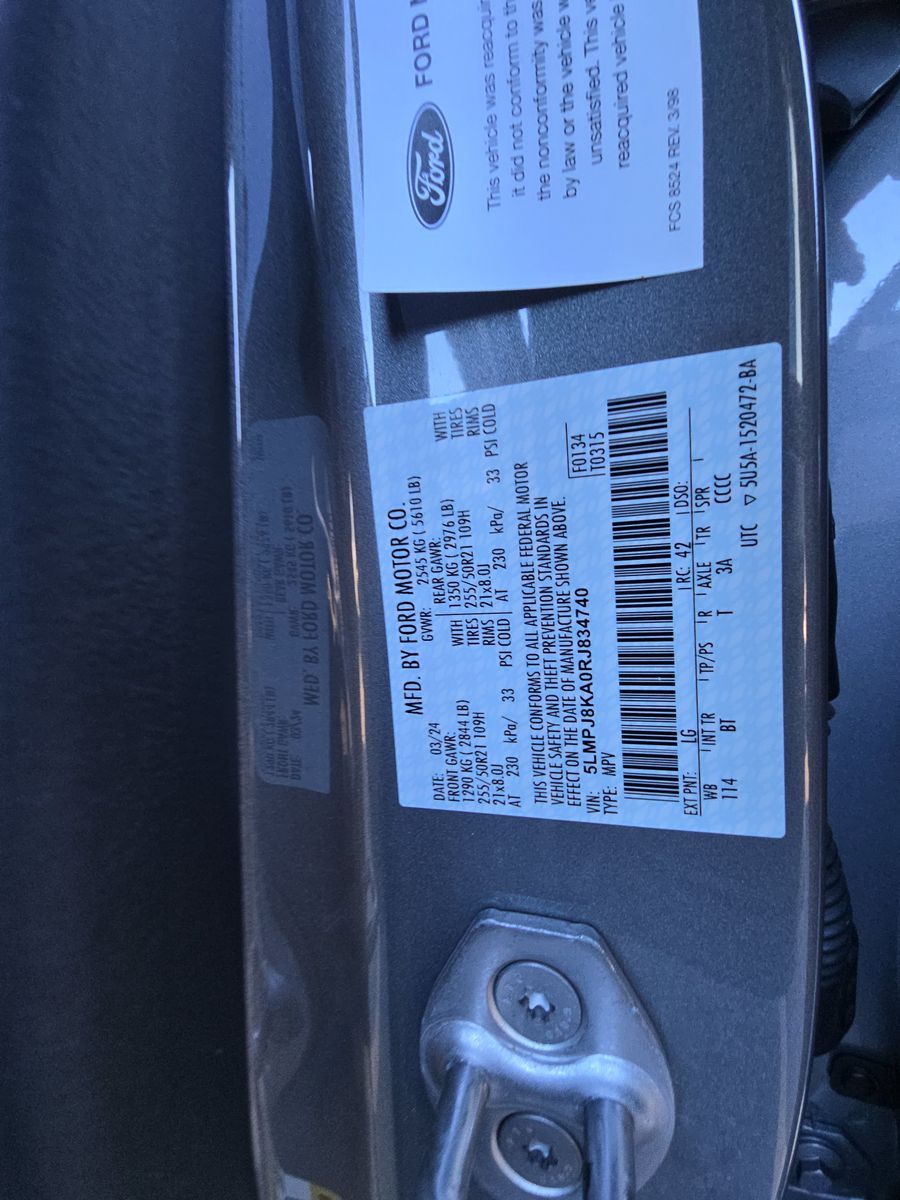 2024 Lincoln Nautilus Reserve AWD