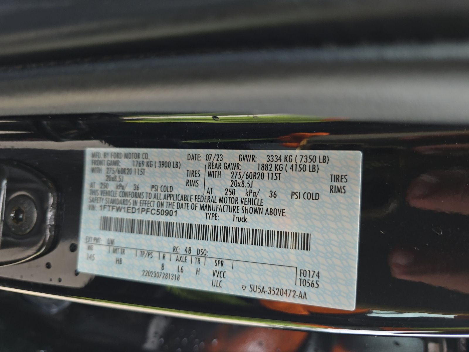 2023 Ford F-150 Hybrid Lariat AWD