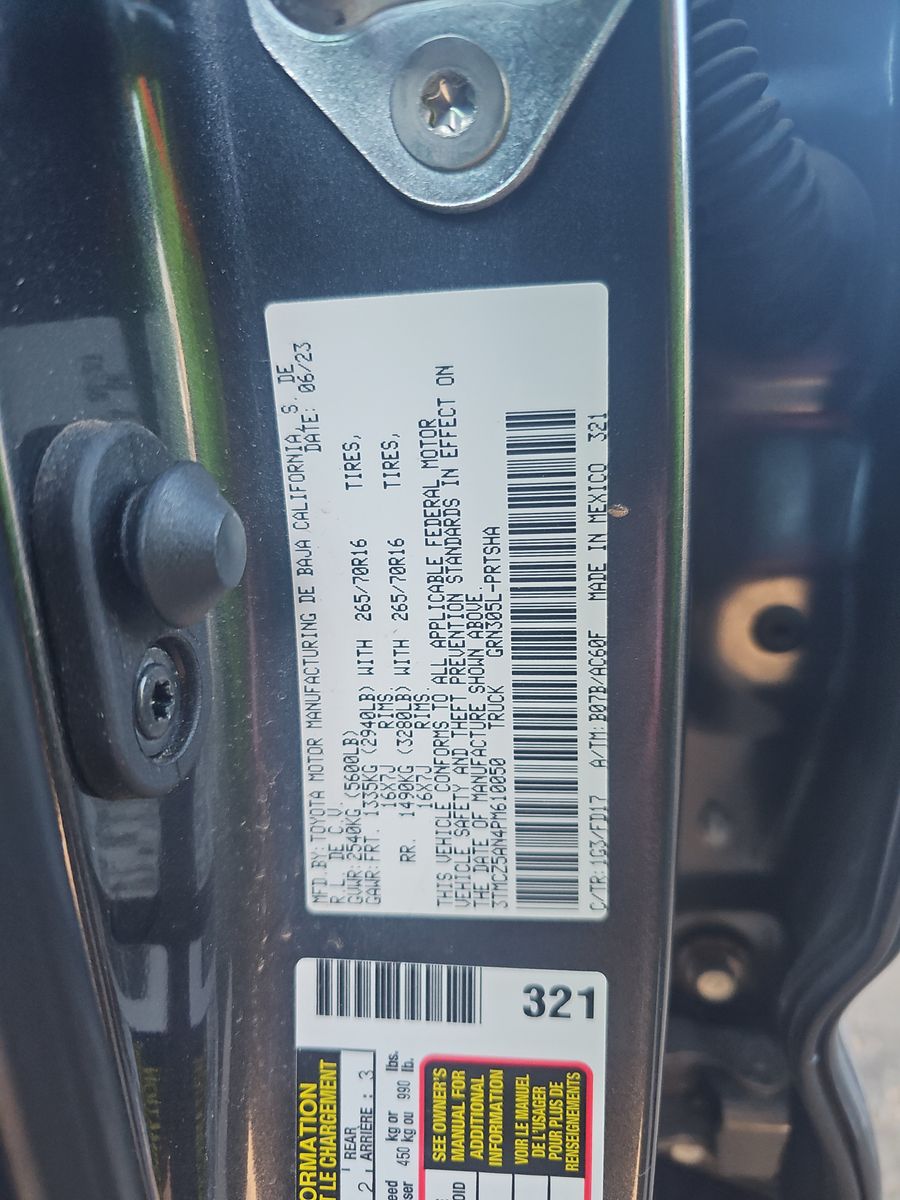 2023 Toyota Tacoma TRD Off-Road AWD