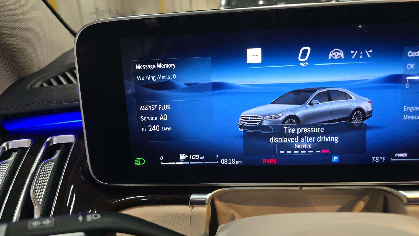 2022 Mercedes-Benz S-Class S 580 AWD