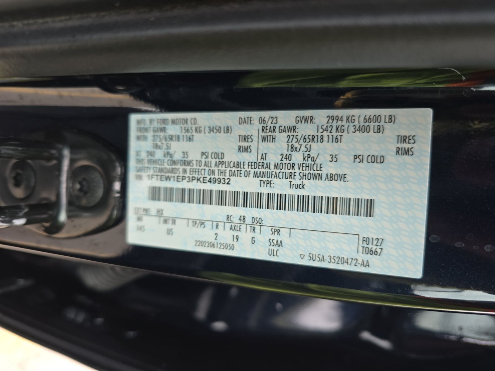 2023 Ford F-150 XLT AWD