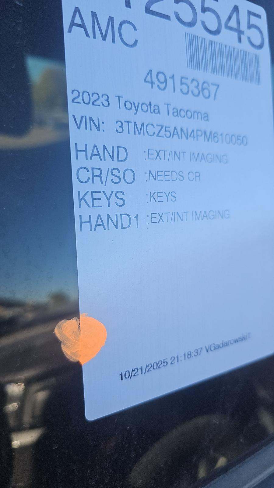 2023 Toyota Tacoma TRD Off-Road AWD