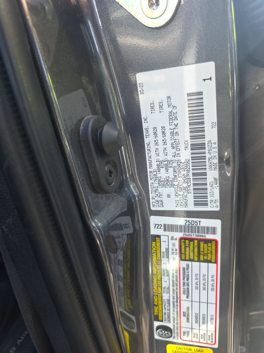 2023 Toyota Tundra Hybrid Platinum AWD