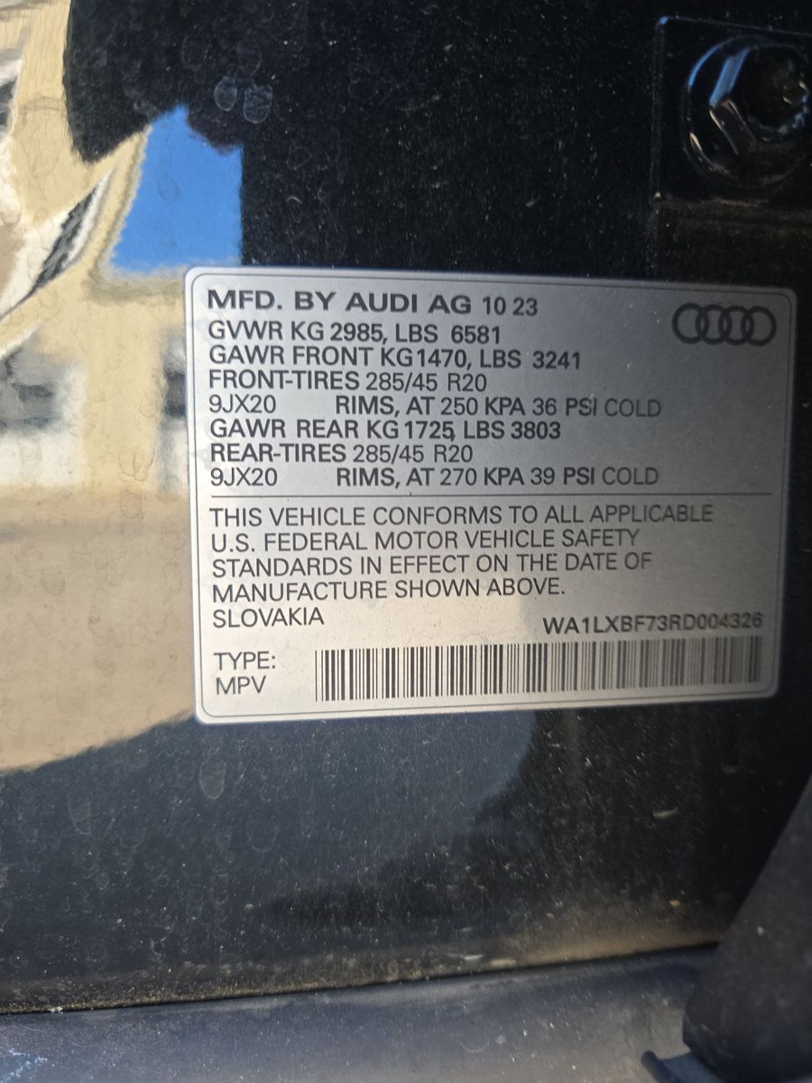 2024 Audi Q7 Premium Plus AWD