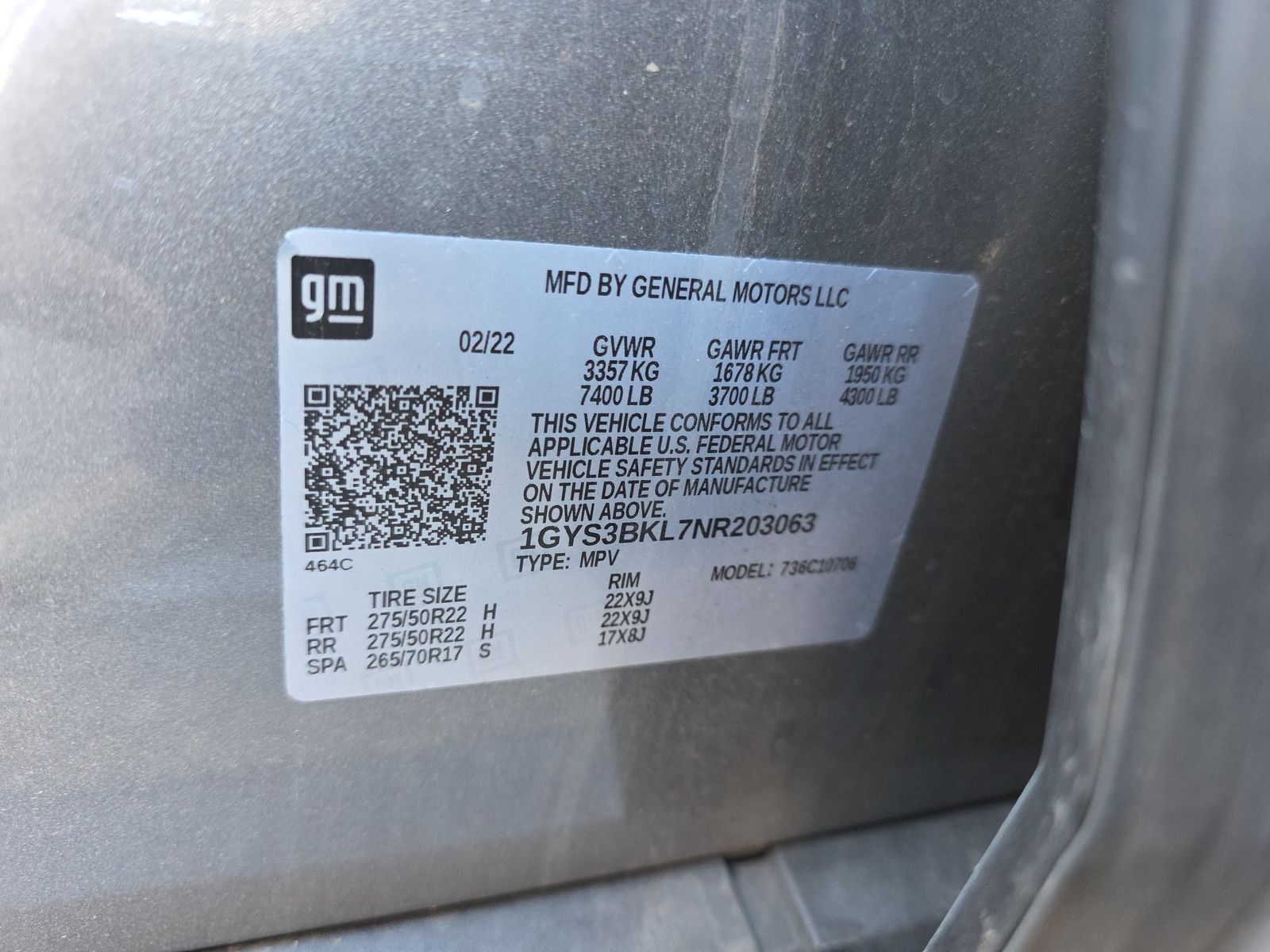 2022 Cadillac Escalade Premium Luxury RWD