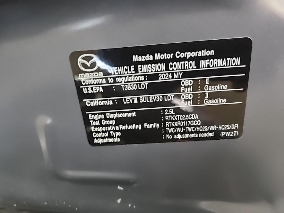 2024 MAZDA CX-5 2.5 S Carbon Edition AWD