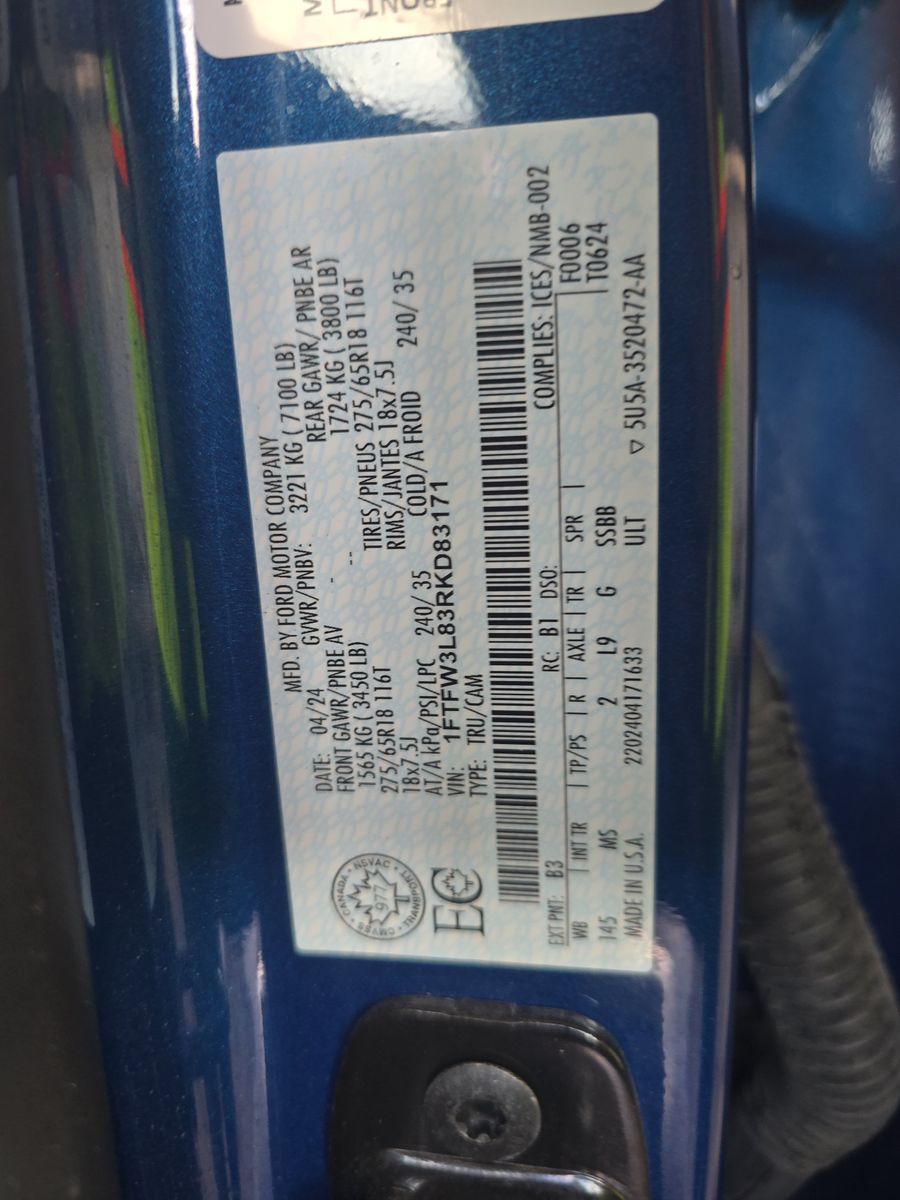 2024 Ford F-150 XLT AWD