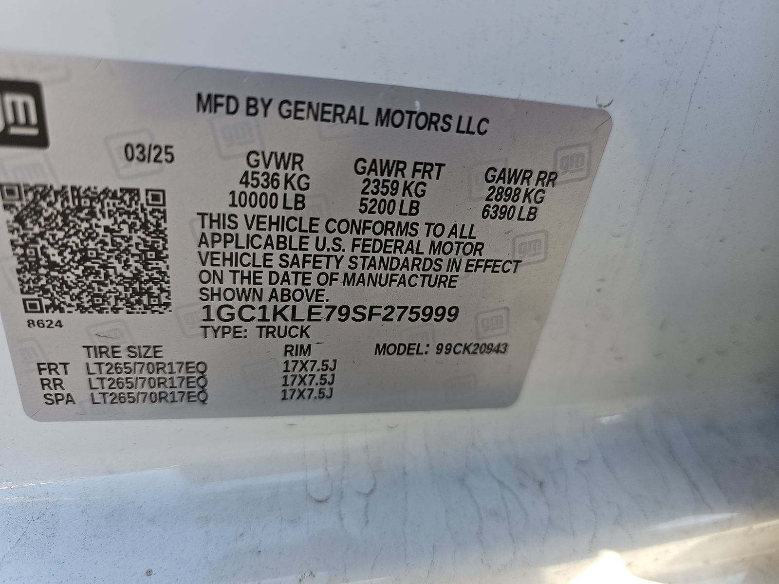 2025 Chevrolet Silverado 2500HD Work Truck AWD