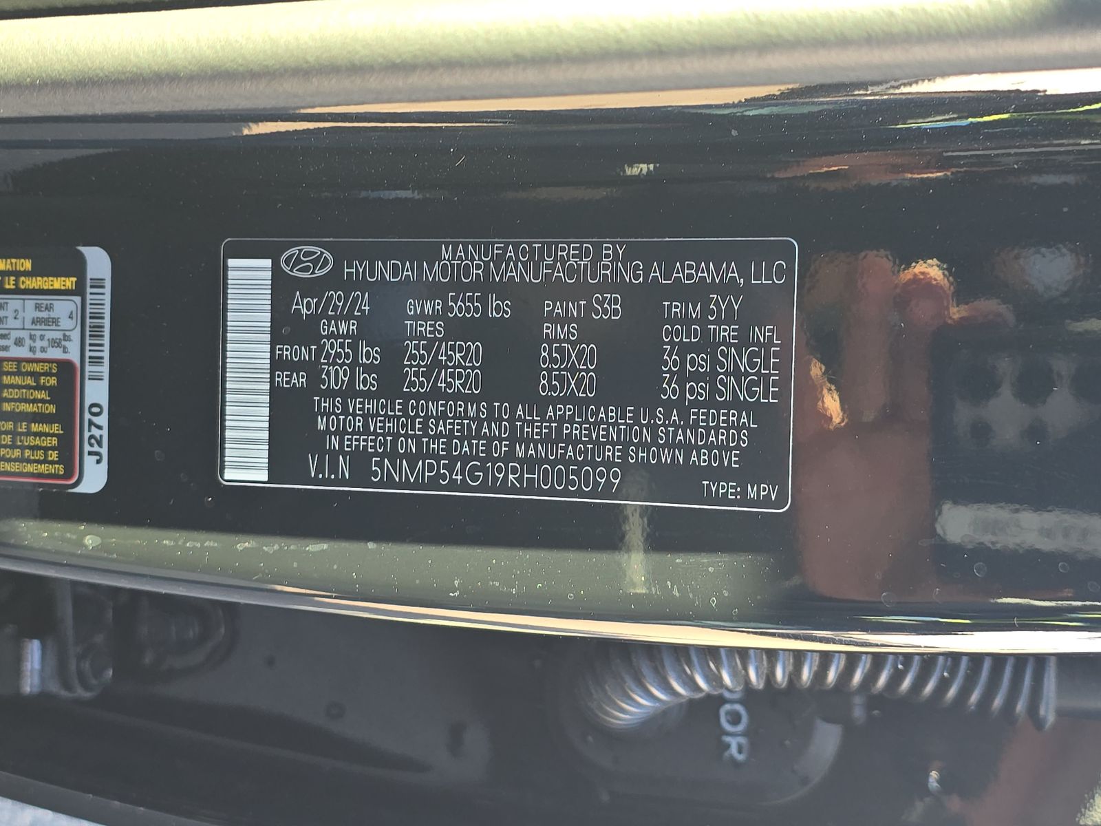 2024 Hyundai Santa Fe Hybrid Calligraphy FWD