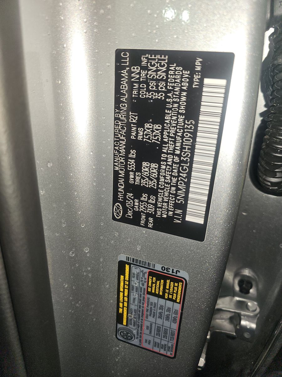 2025 Hyundai Santa Fe SEL FWD