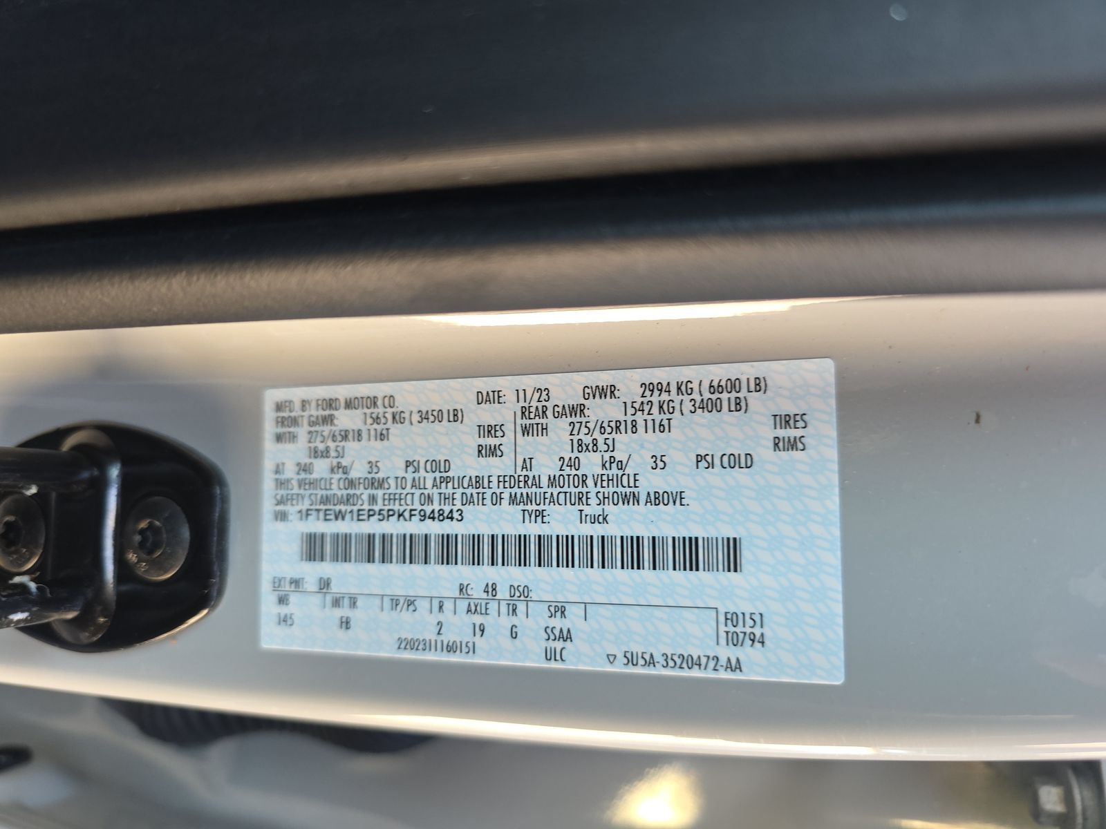 2023 Ford F-150 XLT AWD