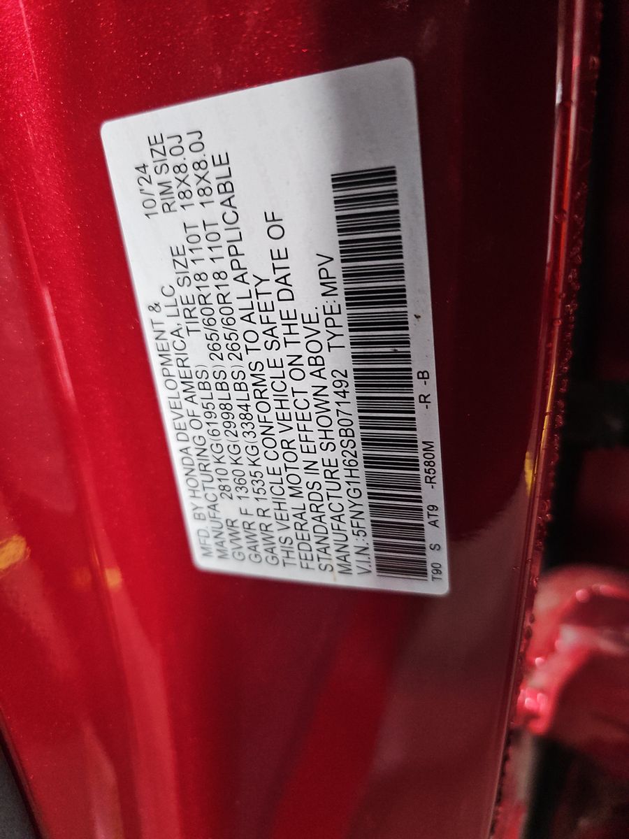 2025 Honda Pilot TrailSport AWD