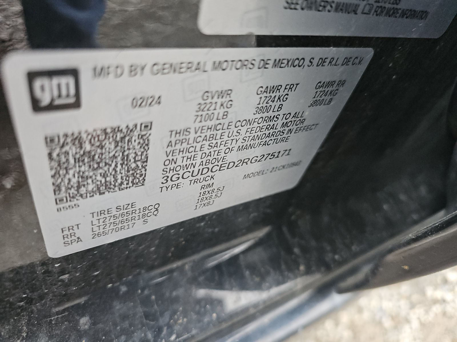 2024 Chevrolet Silverado 1500 Custom Trail Boss AWD