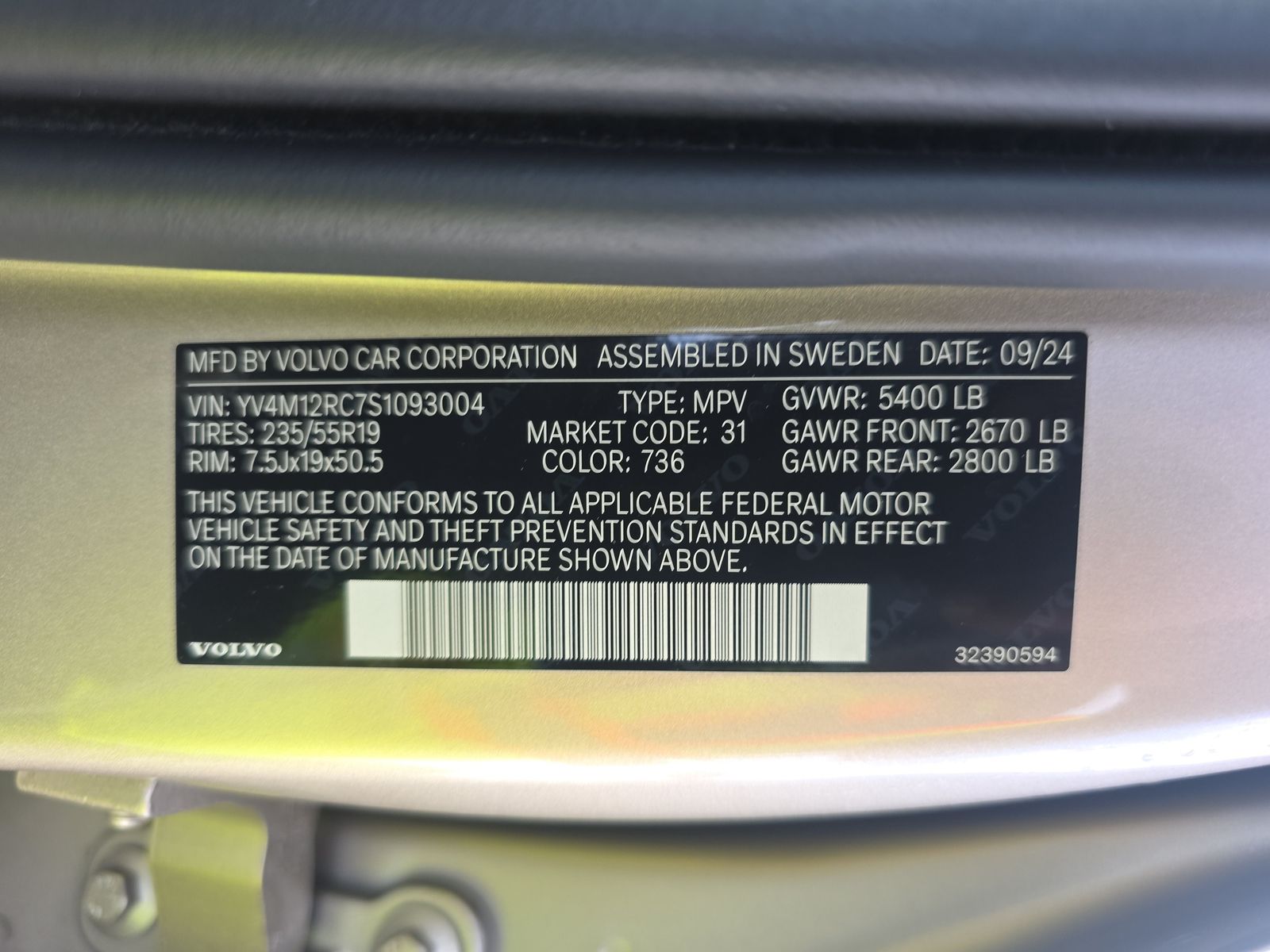 2025 Volvo XC60 B5 Plus AWD