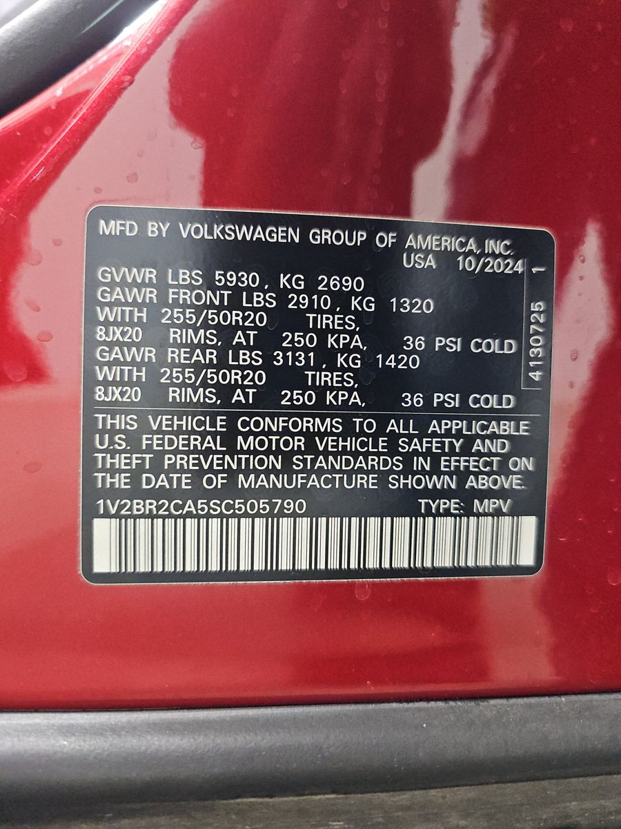 2025 Volkswagen Atlas 2.0T SEL AWD