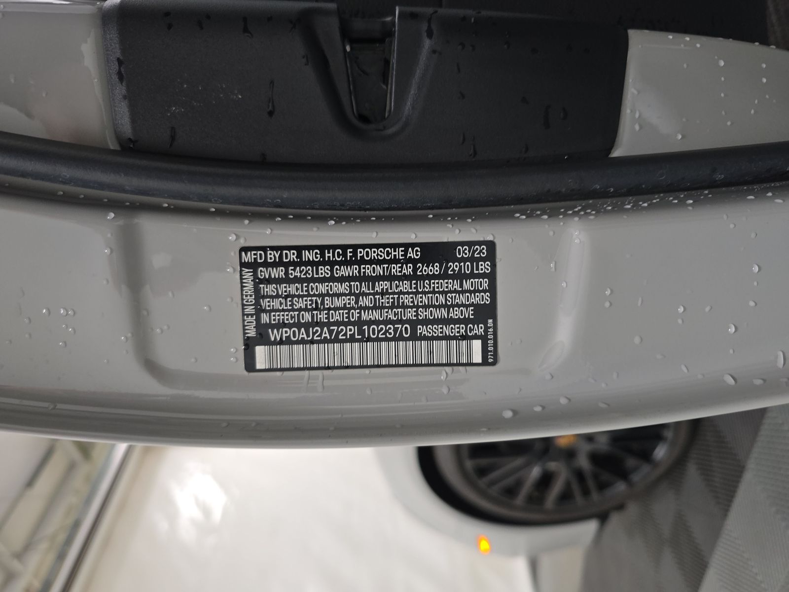 2023 Porsche Panamera 4 Platinum Edition AWD