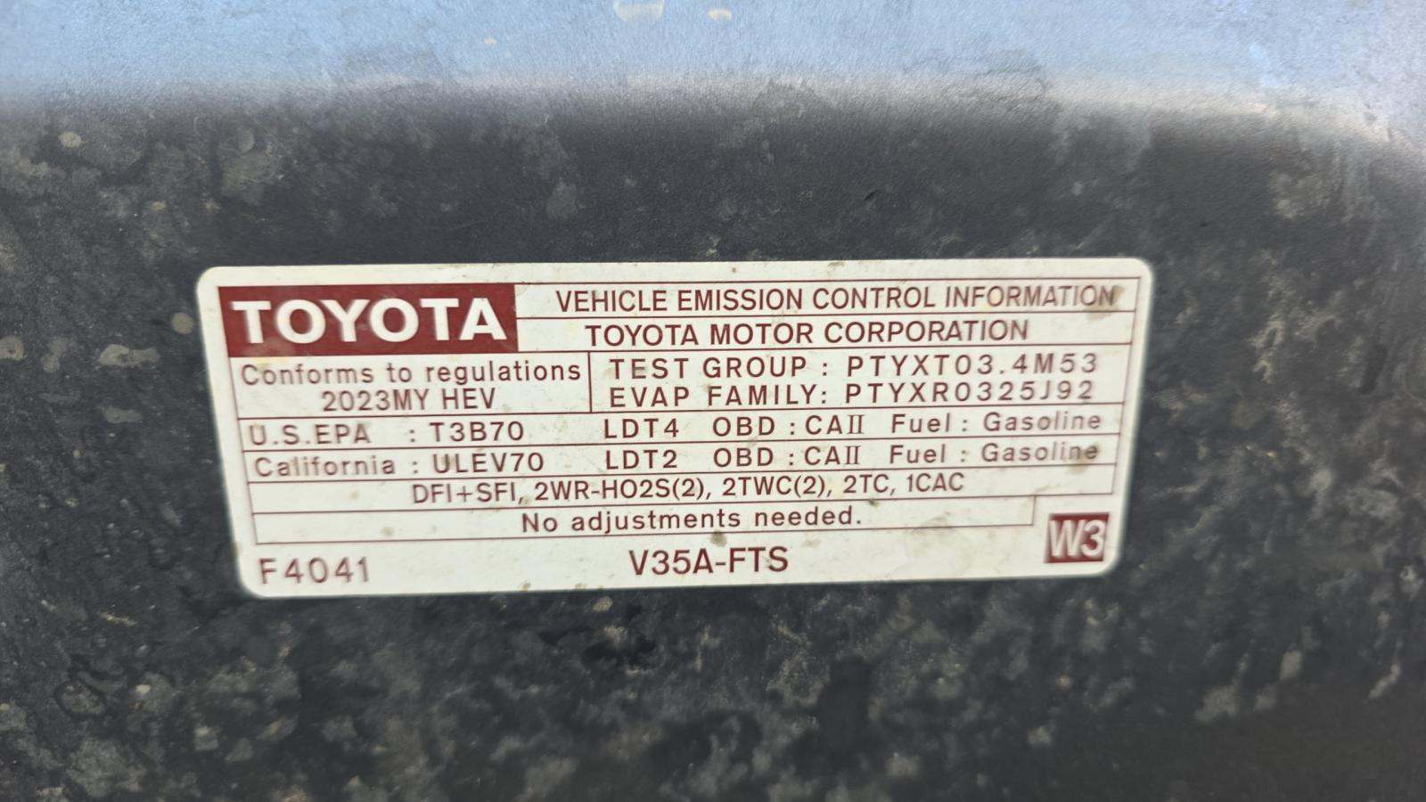 2023 Toyota Tundra Hybrid Platinum AWD
