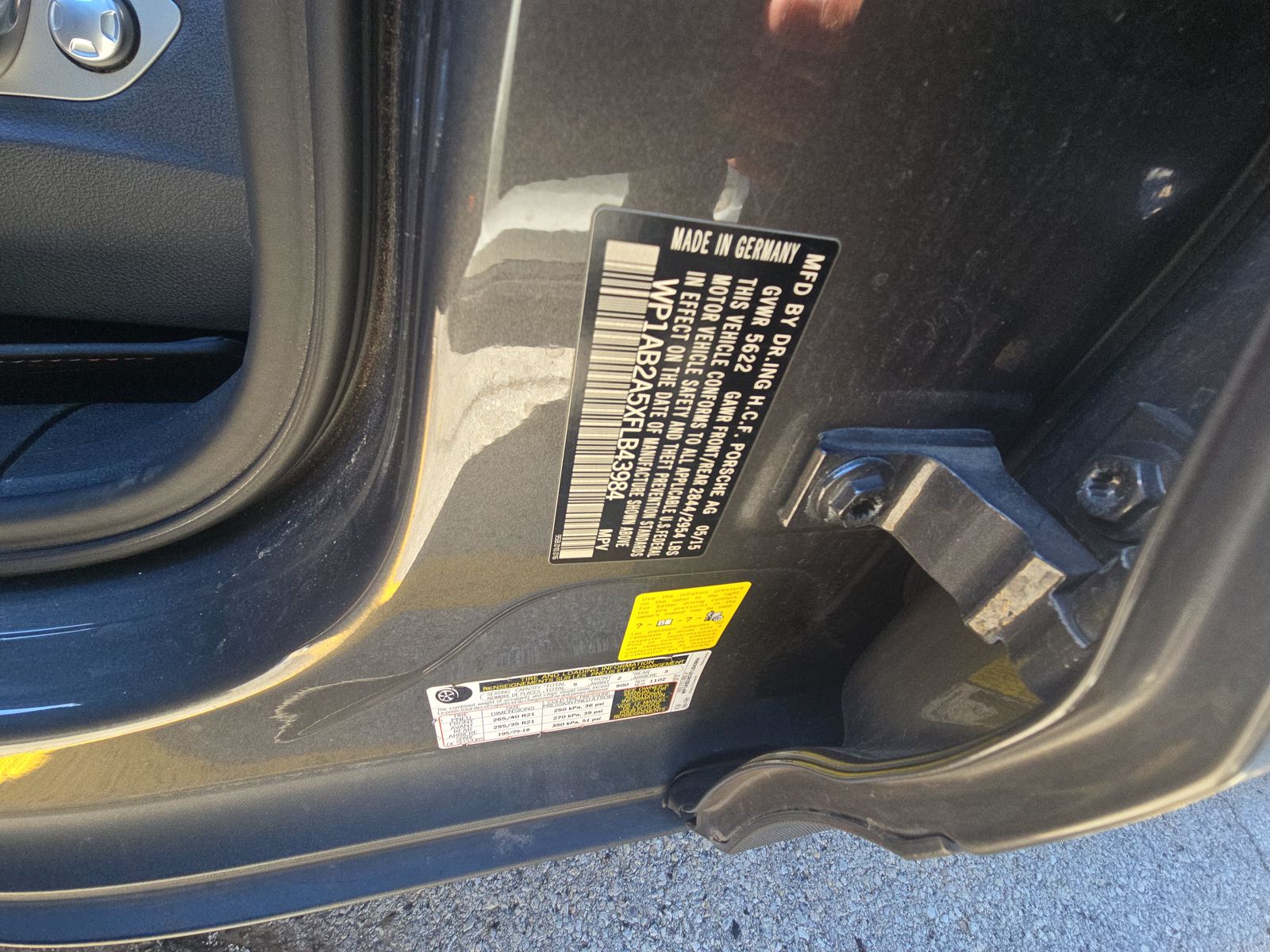 2015 Porsche Macan S AWD