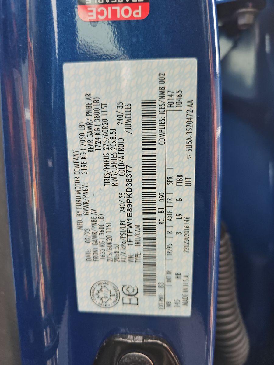 2023 Ford F-150 Lariat AWD