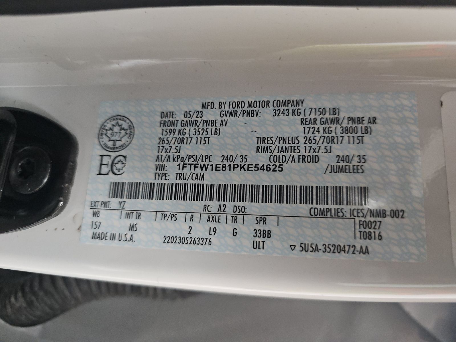 2023 Ford F-150 XLT AWD