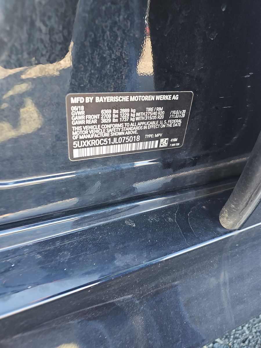 2018 BMW X5 xDrive35i AWD