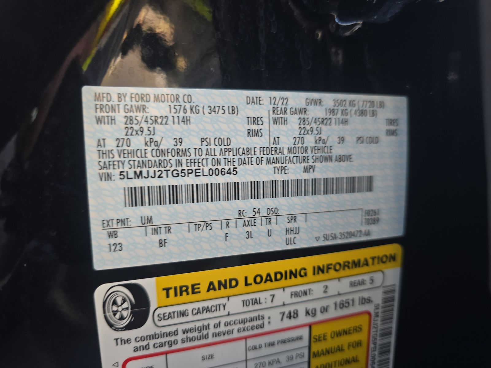 2023 Lincoln Navigator Black Label AWD