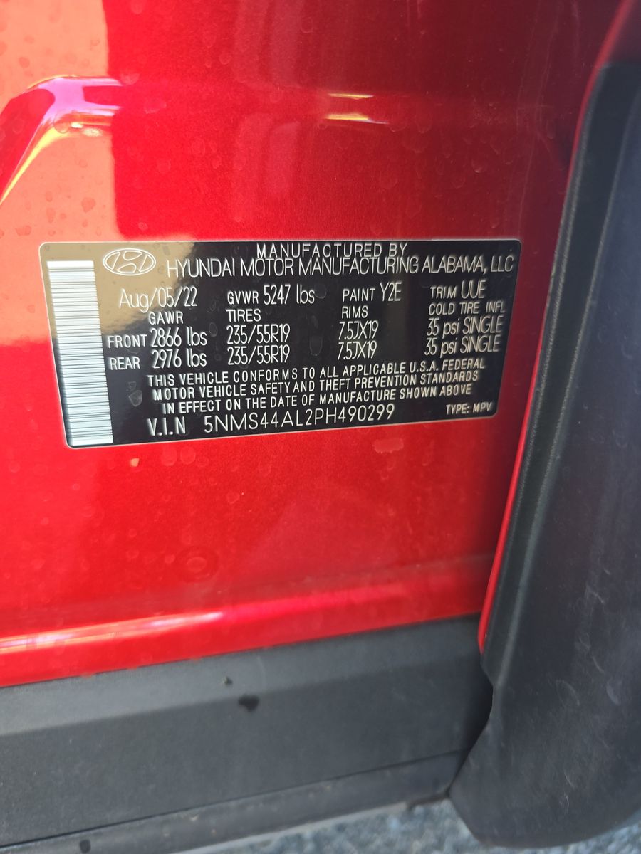 2023 Hyundai Santa Fe Limited FWD