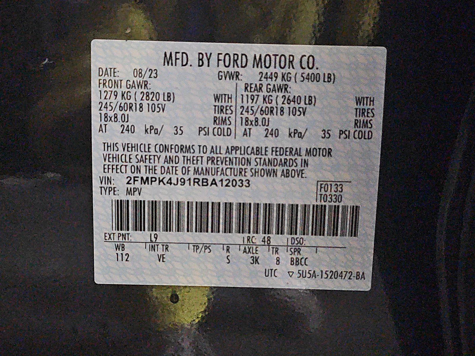 2024 Ford Edge SEL AWD