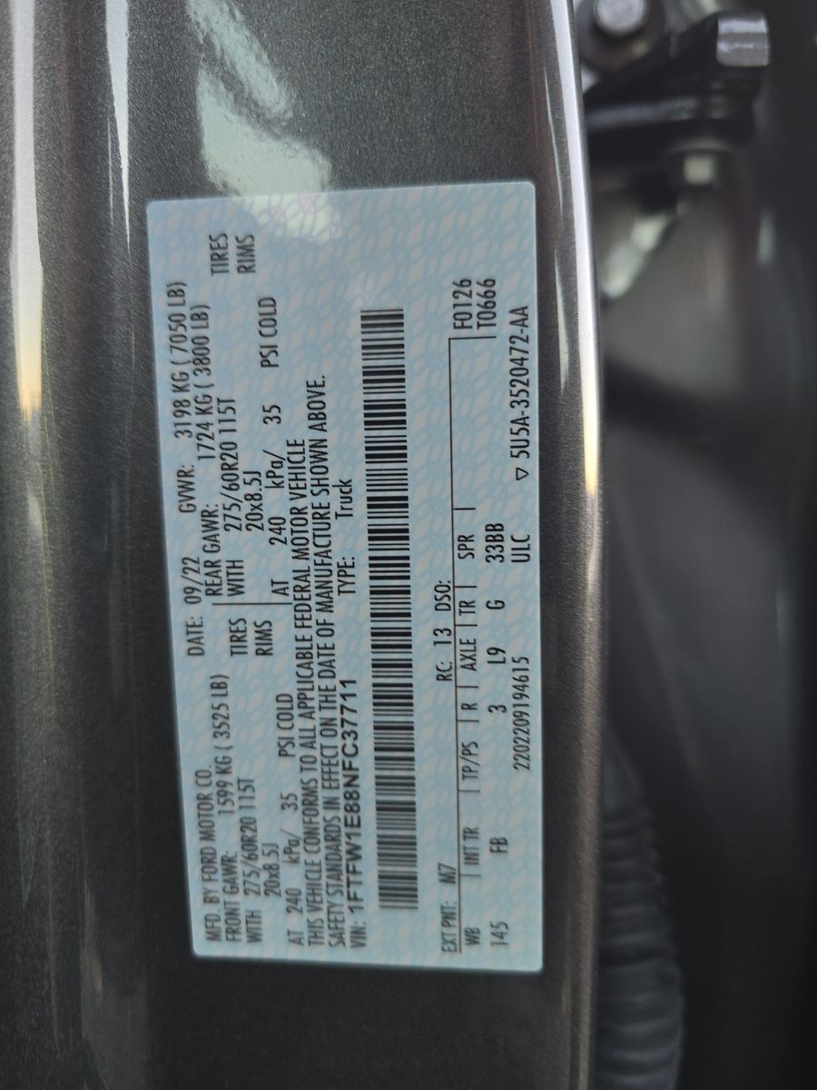 2022 Ford F-150 XLT AWD