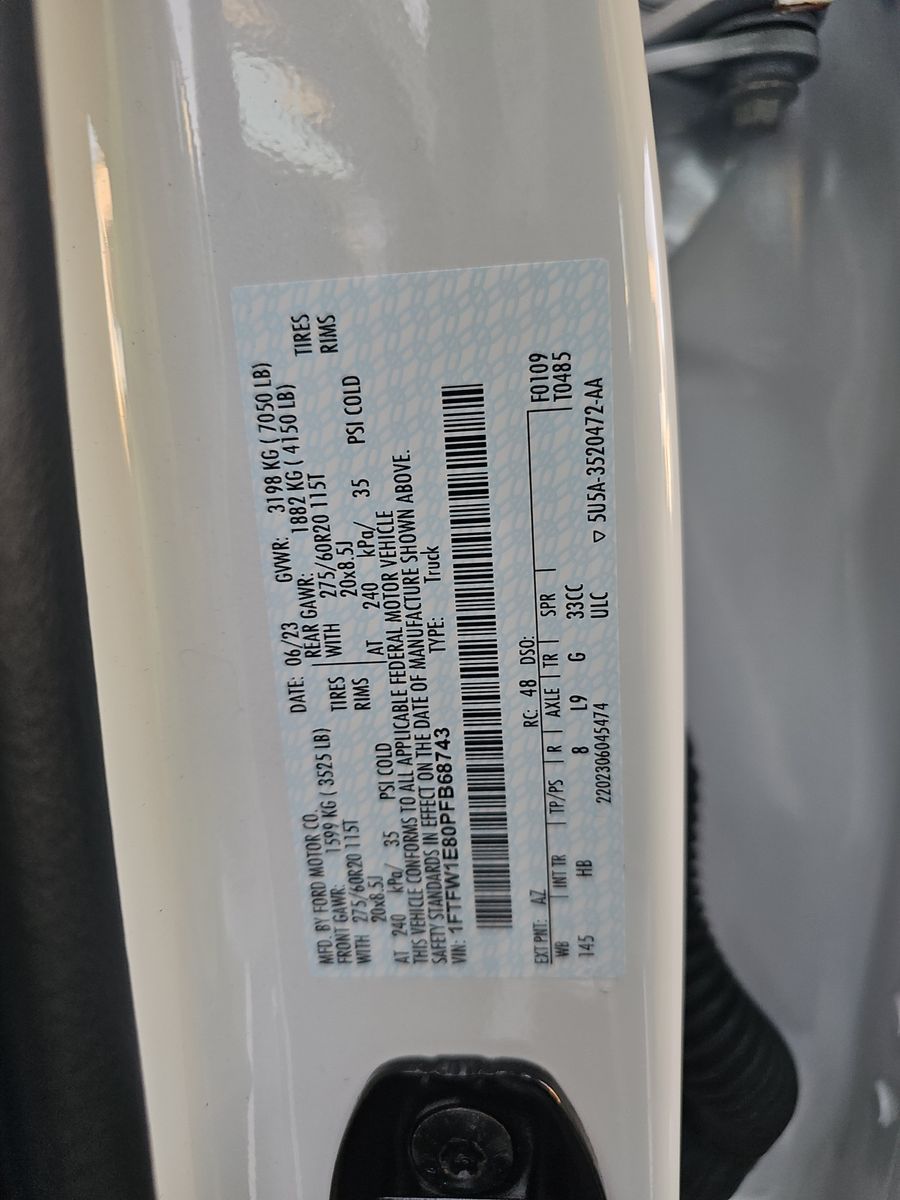 2023 Ford F-150 Lariat AWD