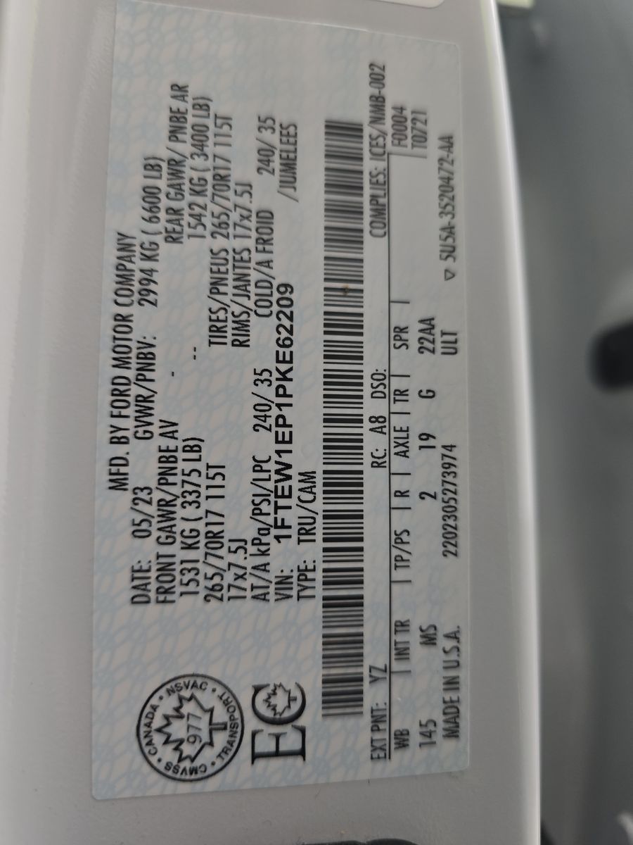 2023 Ford F-150 XLT AWD