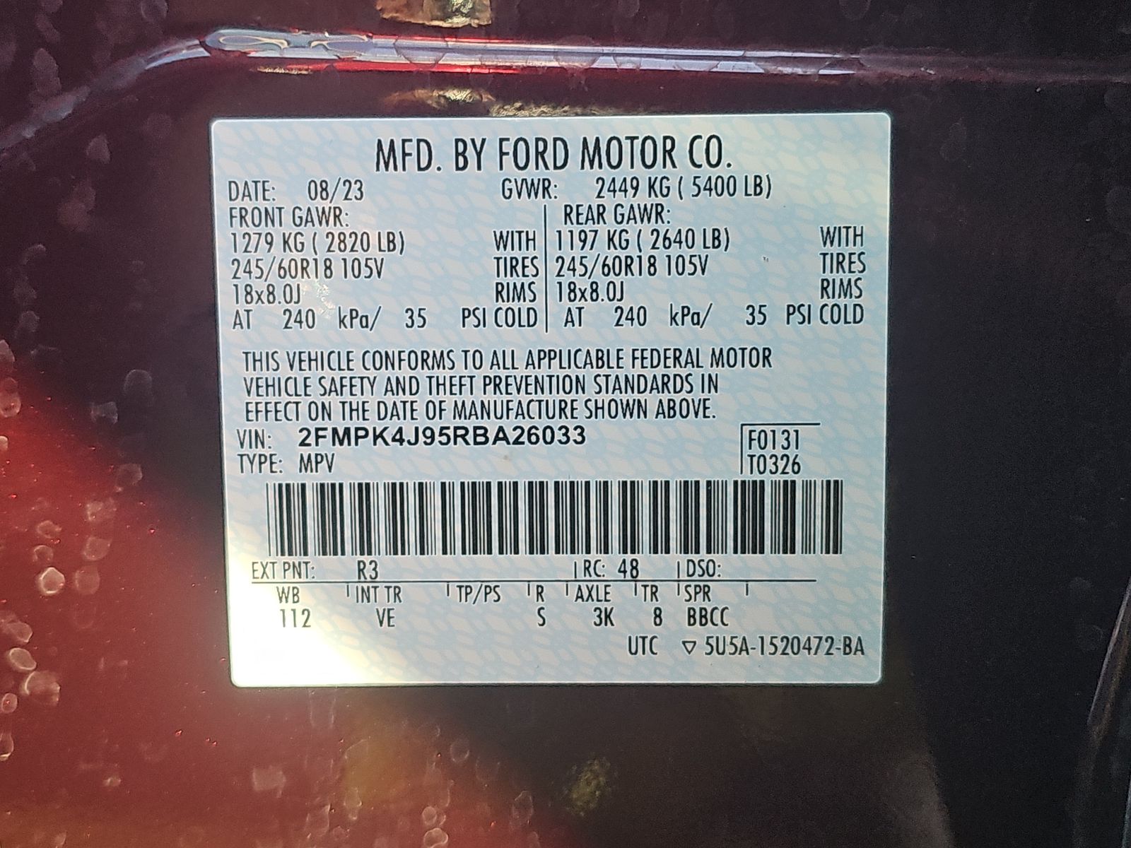 2024 Ford Edge SEL AWD