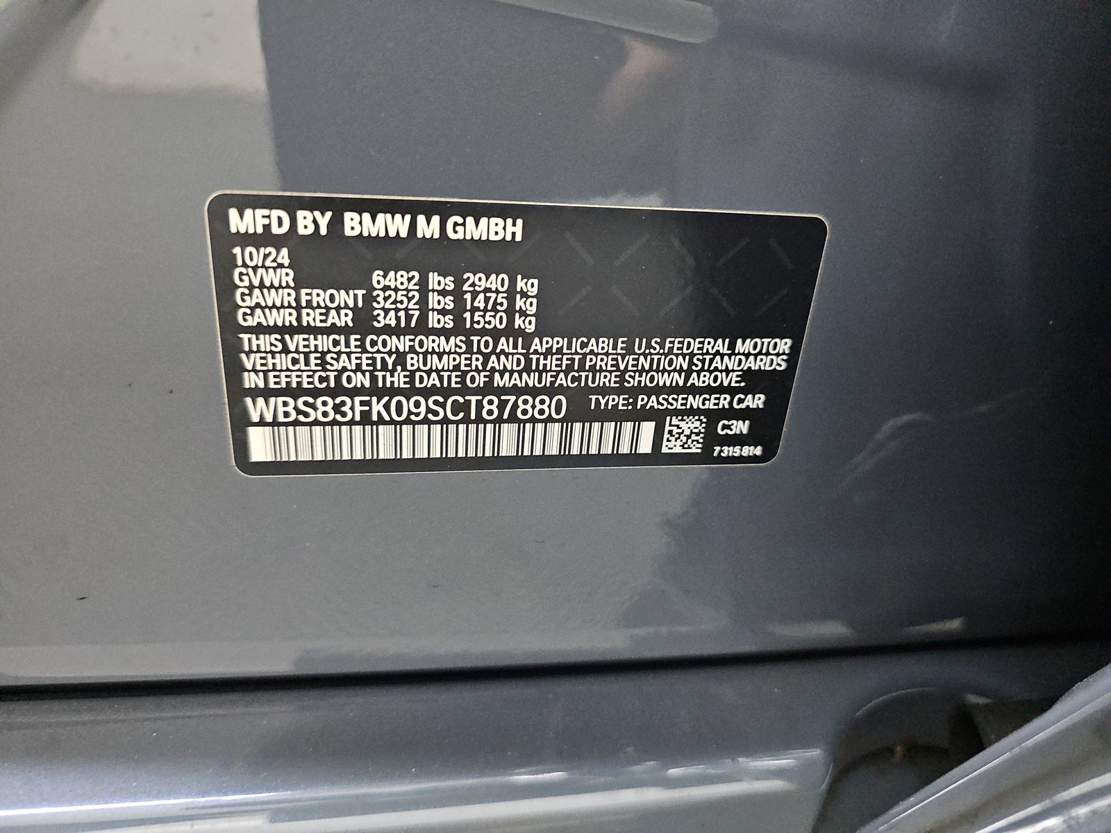 2025 BMW M5 Base AWD