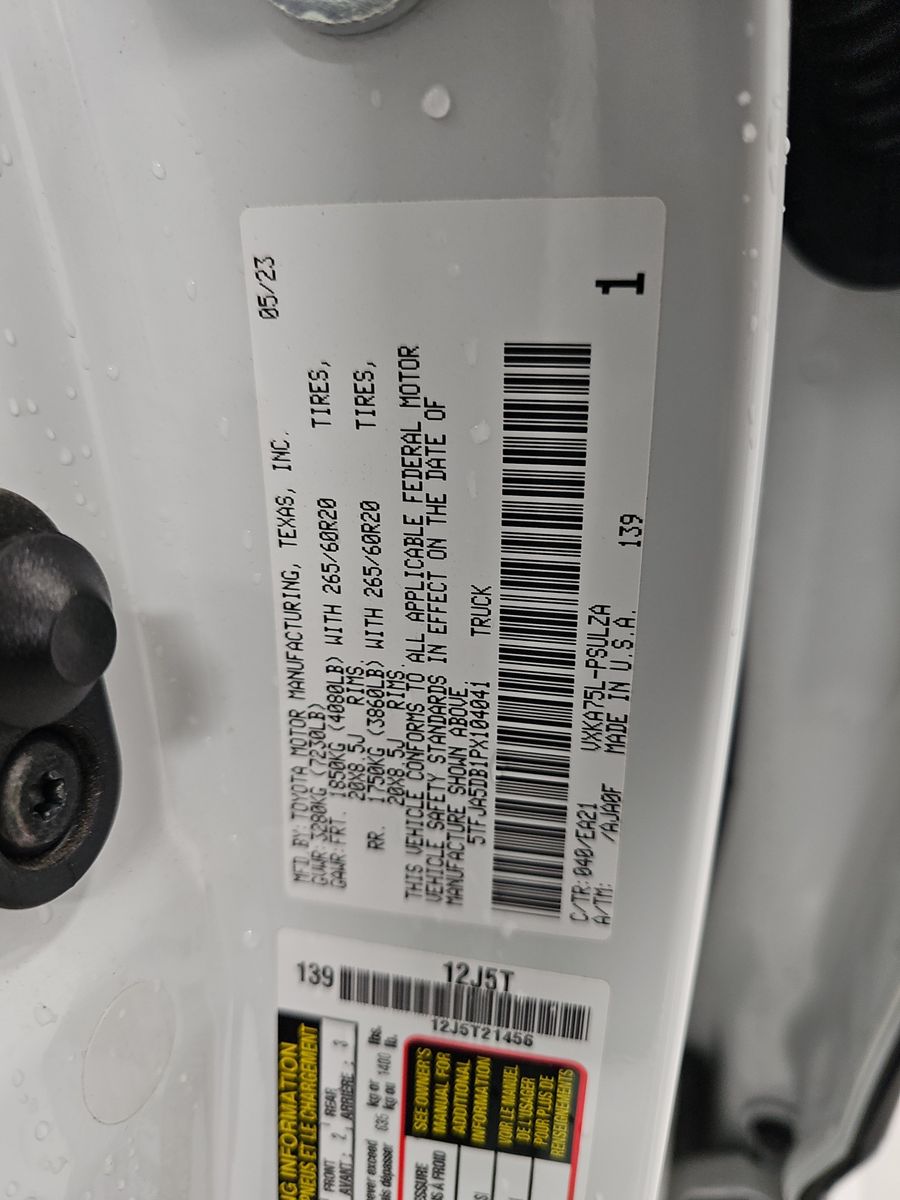 2023 Toyota Tundra Limited AWD