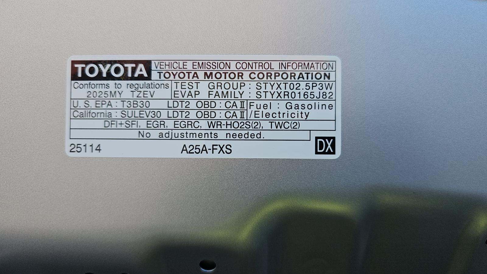 2025 Toyota RAV4 Plug-In Hybrid XSE AWD