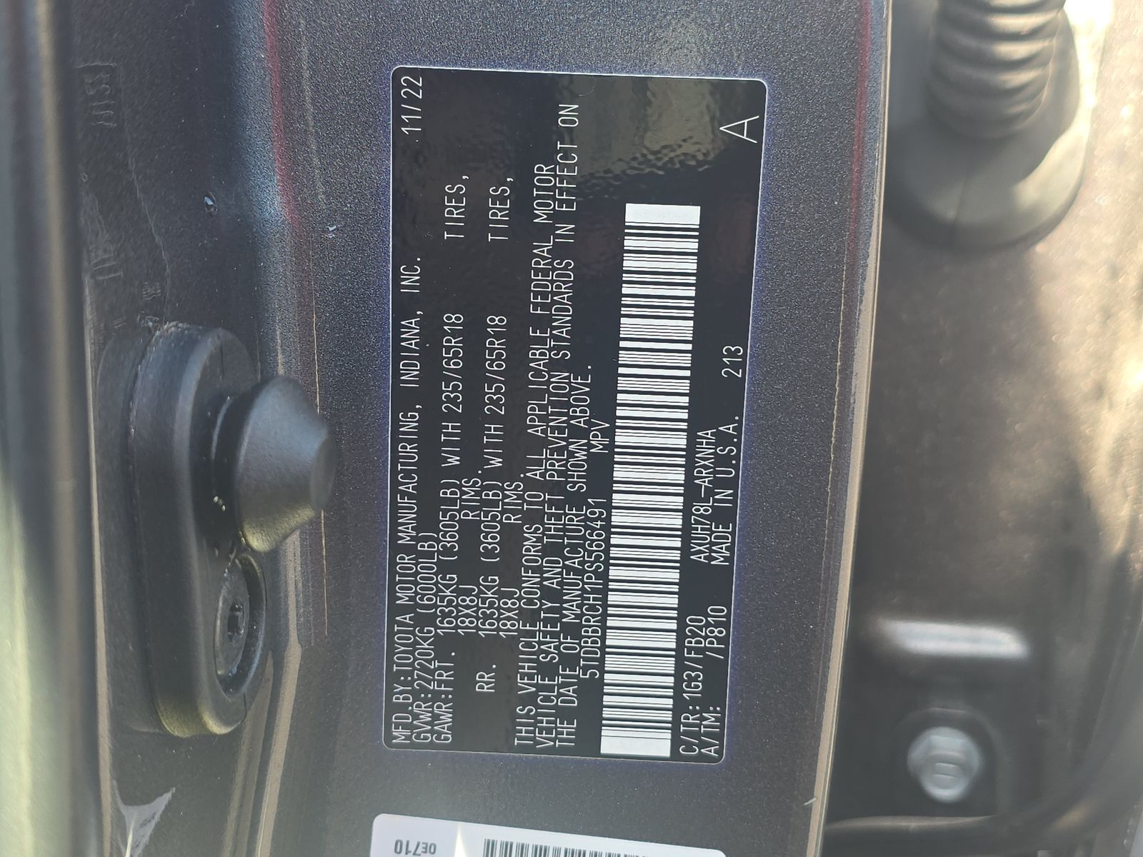 2023 Toyota Highlander Hybrid LE AWD