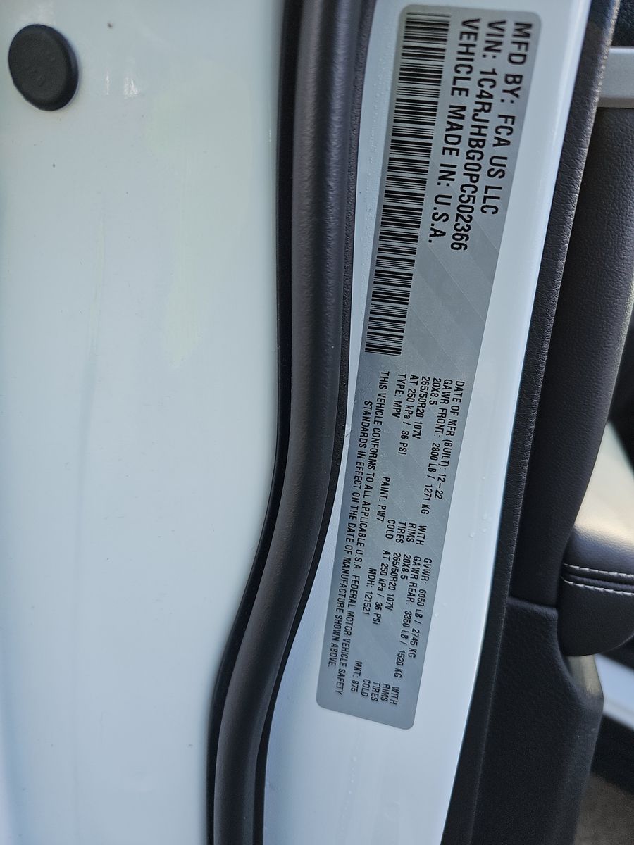 2023 Jeep Grand Cherokee Limited AWD