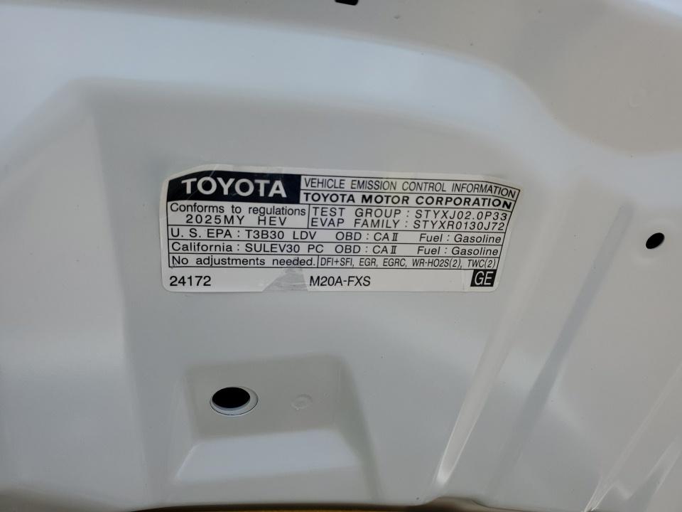 2025 Toyota Prius LE FWD