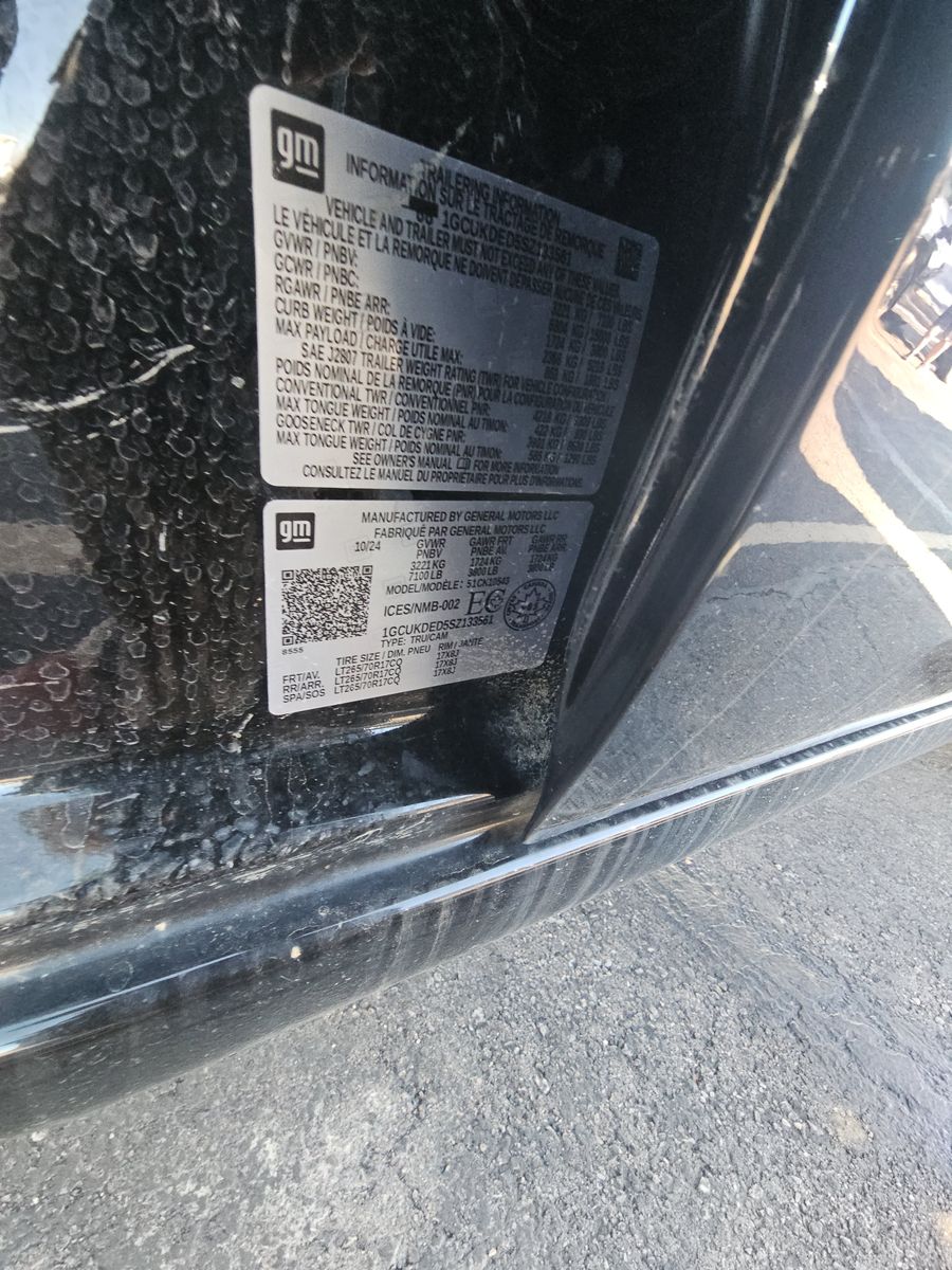 2025 Chevrolet Silverado 1500 LT AWD