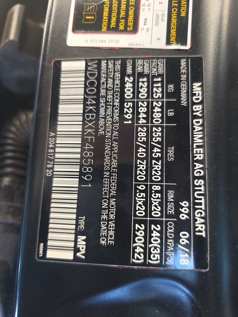 2019 Mercedes-Benz GLC GLC 300 AWD