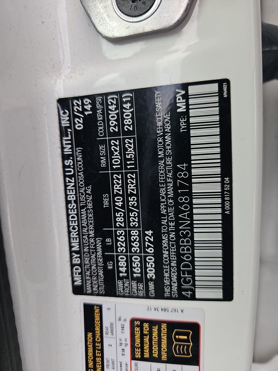 2022 Mercedes-Benz GLE AMG GLE 53 AWD