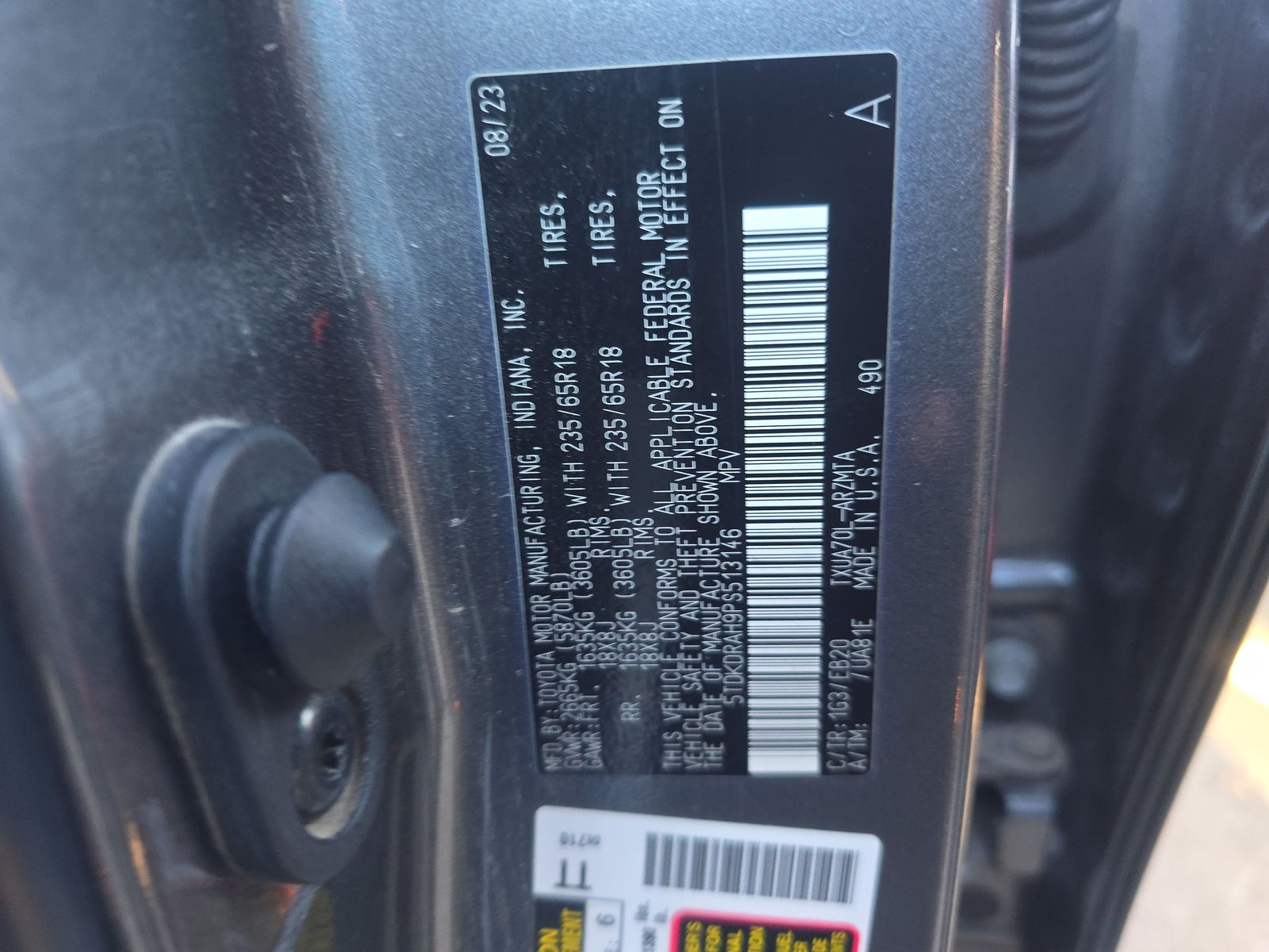 2023 Toyota Highlander XLE FWD