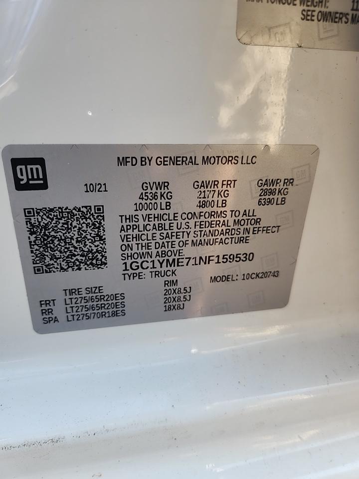 2022 Chevrolet Silverado 2500HD Custom AWD